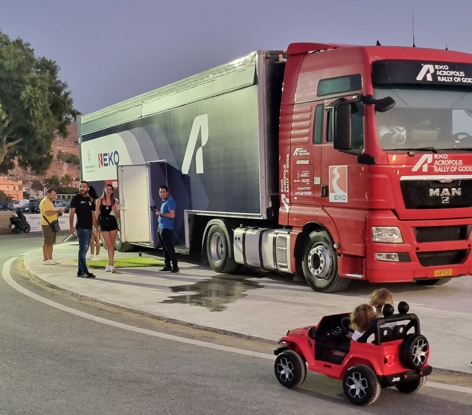 ΕΚΟ Acropolis Rally Road Safety Truck