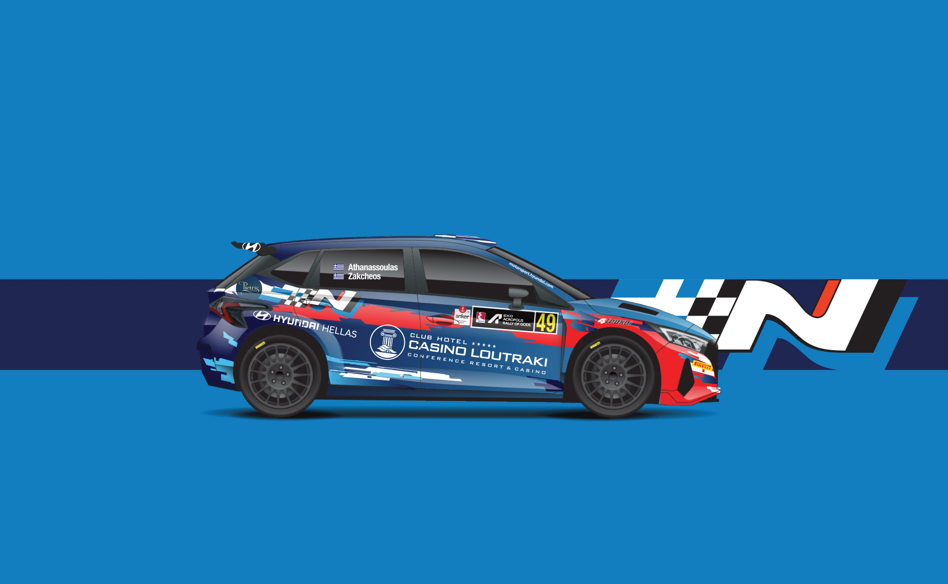 EKO Acropolis Rally: Ξανά με Hyundai ο Αθανασούλας!