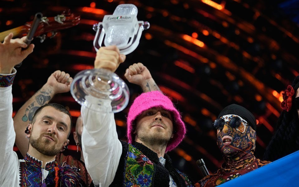 Οι νικητές της Ουκρανίας στην Eurovision, το συγκρότημα Kalush Orchestra