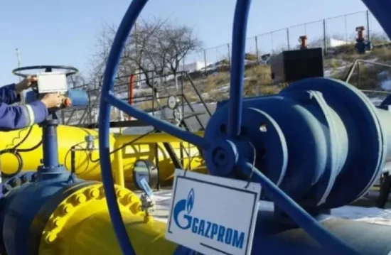 Gazprom: Διοχετεύει σήμερα στην Ευρώπη 37 εκατομ. κ.μ. φυσικού αερίου μέσω Ουκρανίας