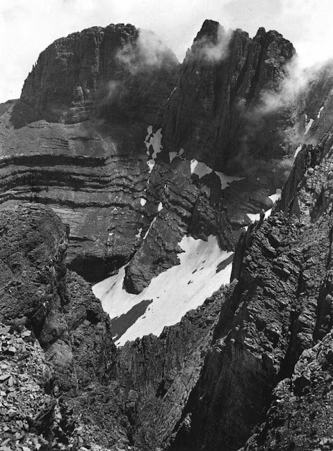Η κορυφή Μύτικας από τον Μπουασονά, 1913