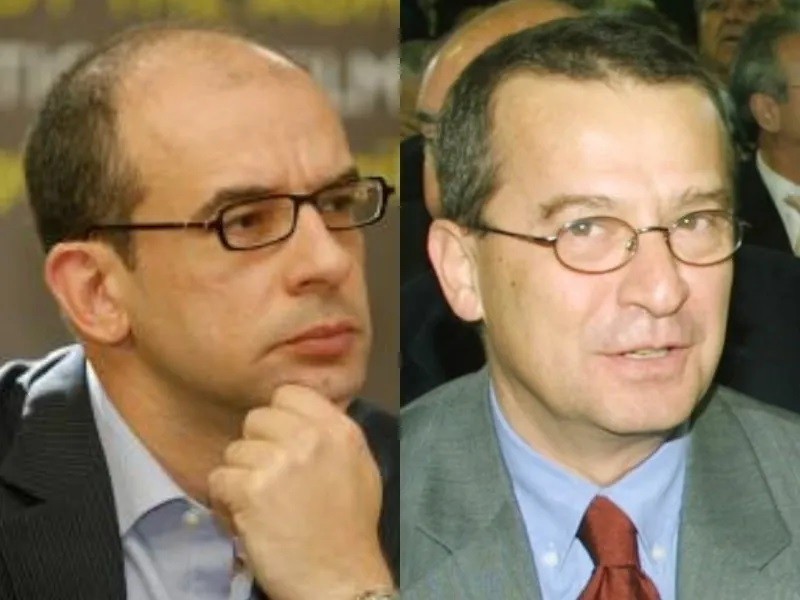 Οι δυο πρώην διοικητές της ΕΥΠ Θ. Δραβίλλας και Γ. Ρουμπάτης