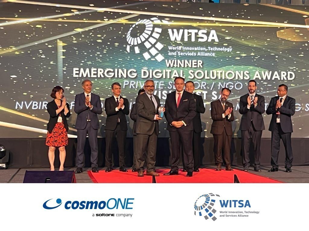 Πρώτο βραβείο για την cosmoONE στα 2022 WITSA Global Innovation & Technology Excellence Awards