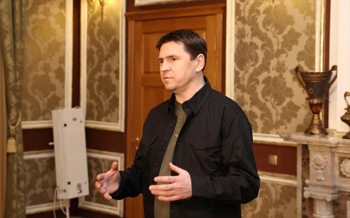 Ο Μιχαΐλο Ποντολιάκ, σύμβουλος της ουκρανικής προεδρίας