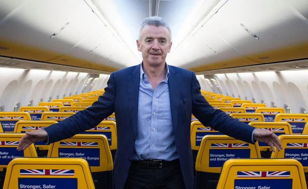 Michael O’Leary, επικεφαλής Ryanair