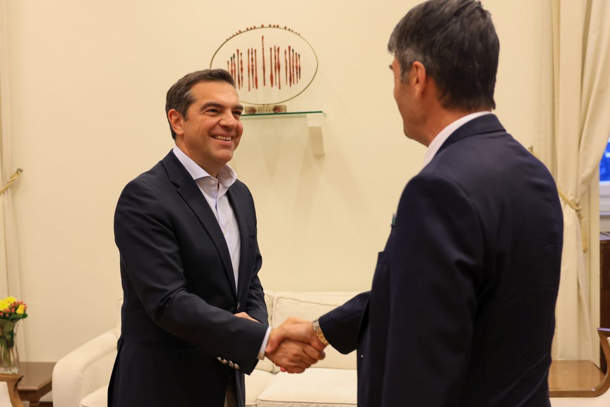 Ο Πρόεδρος του ΣΥΡΙΖΑ-ΠΣ, Αλέξης Τσίπρας, συναντήθηκε χθες με τον Πρέσβη της Γαλλίας στην Ελλάδα, κ. Patrick Maisonnave