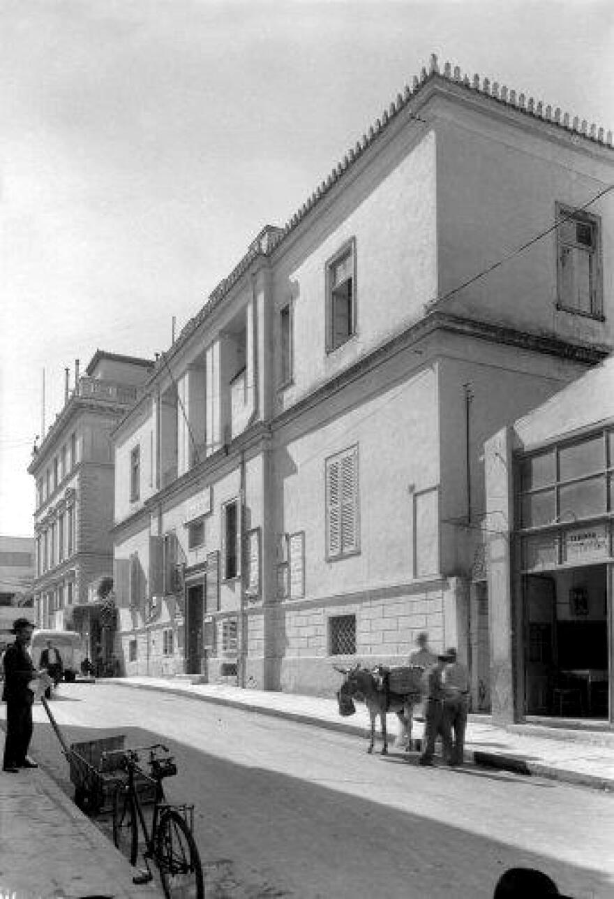 Το κτίριο της οδού Φειδίου στις αρχές του 20ού αιώνα