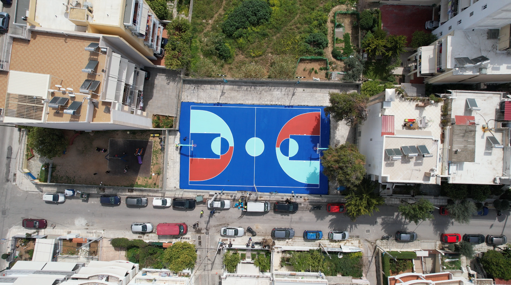 Tο γήπεδο GiANT Heart στο Μοσχάτο έχει αποκτήσει “φανατικούς” επισκέπτες