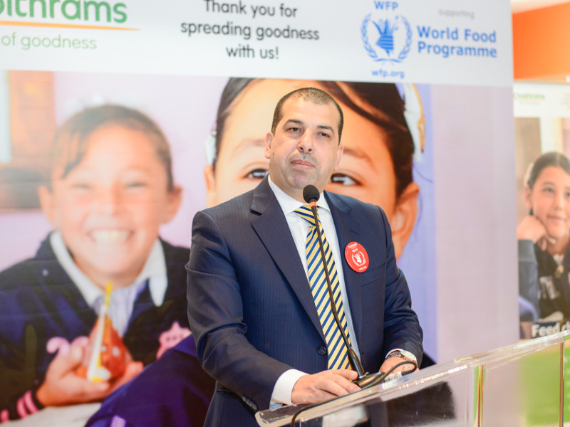Abdallah Al-Wardat, Διευθυντής του WFP στον Λίβανο
