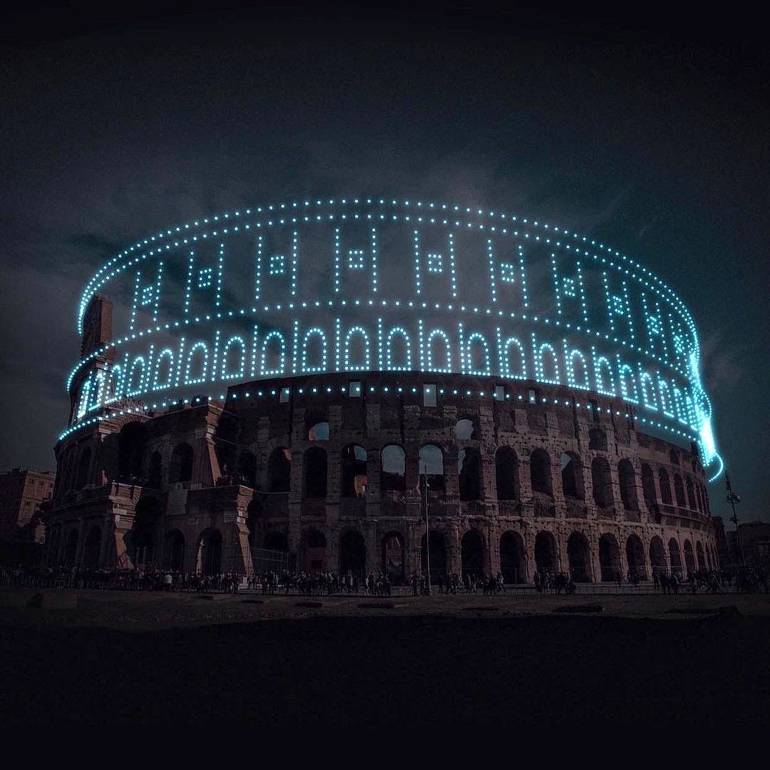 Κολοσσαίο - Εμβληματικά κτίρια «συμπληρώνονται» με εικονική πραγματικότητα και φως