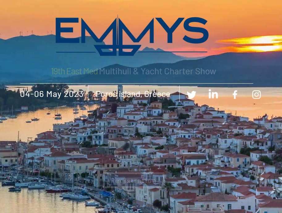 Στον Πόρο η διοργάνωση του 19th East Med Yacht Show το Μάιο του 2023