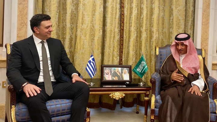 Βασ.Κικίλιας: Συμφώνησε επέκταση πτήσεων προς Ελλάδα με τον Σαουδάραβα ομόλογό του, Πρίγκηπα Ahmed Al Khateeb