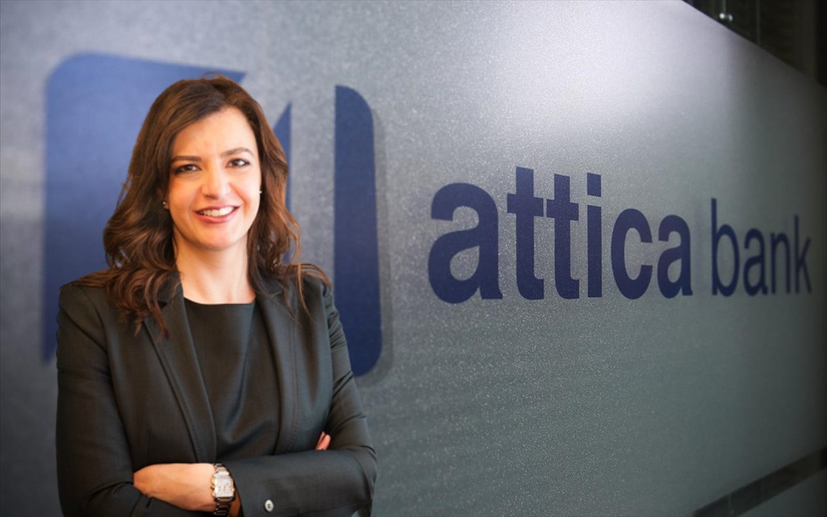 H CEO της Attica Bank, Ελένη Βρεττού