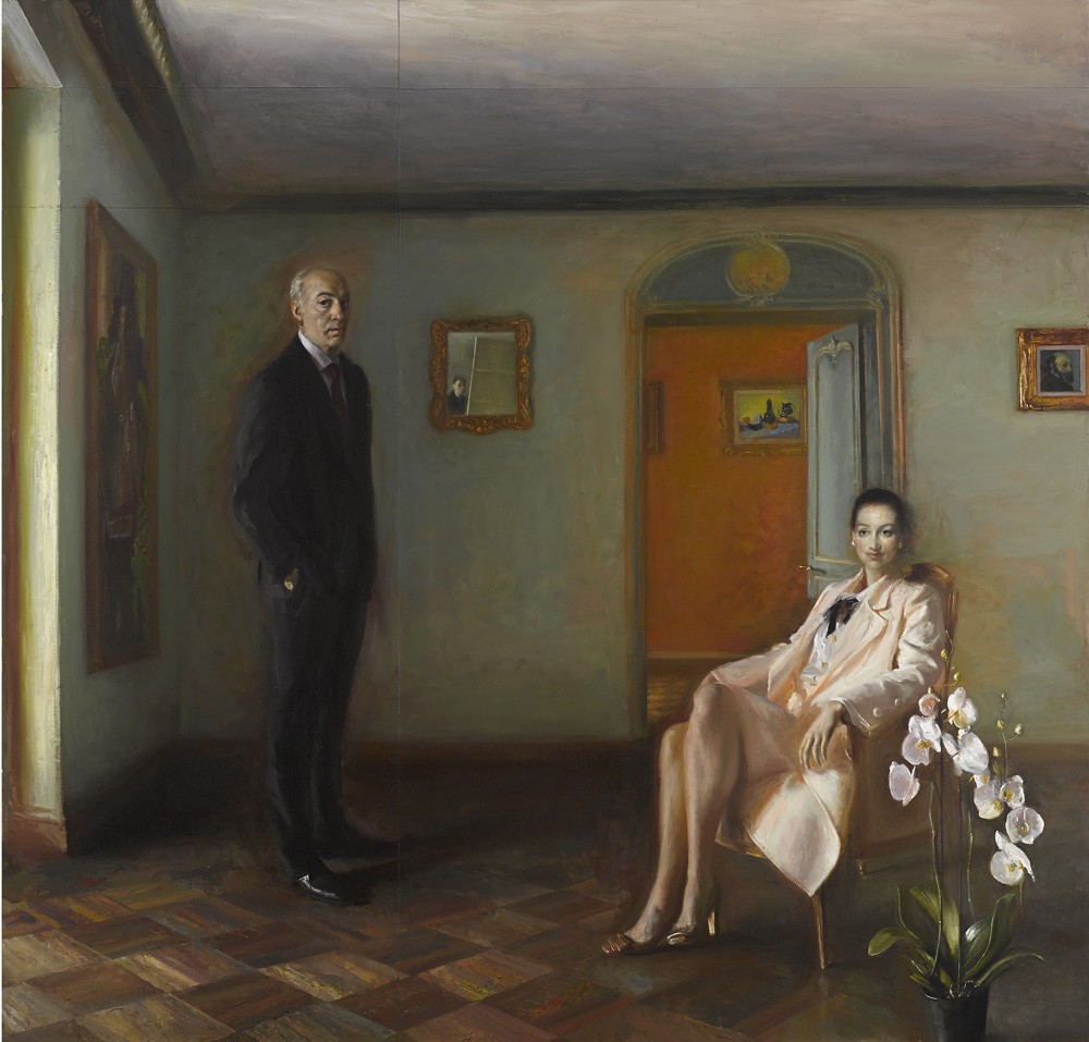 Πορτραίτο Βασίλη και Ελίζας Γουλανδρή του Γιώργου Ρόρρη