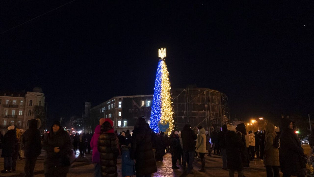 Το χριστουγεννιάτικο δέντρο στο Κίεβο