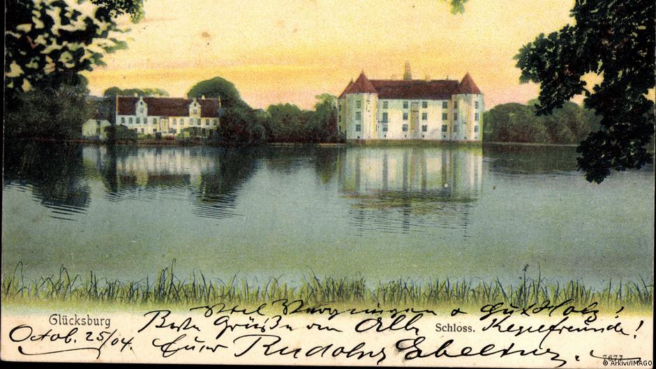 Το Γλύξμπουργκ σε καρτ-ποστάλ του 1904