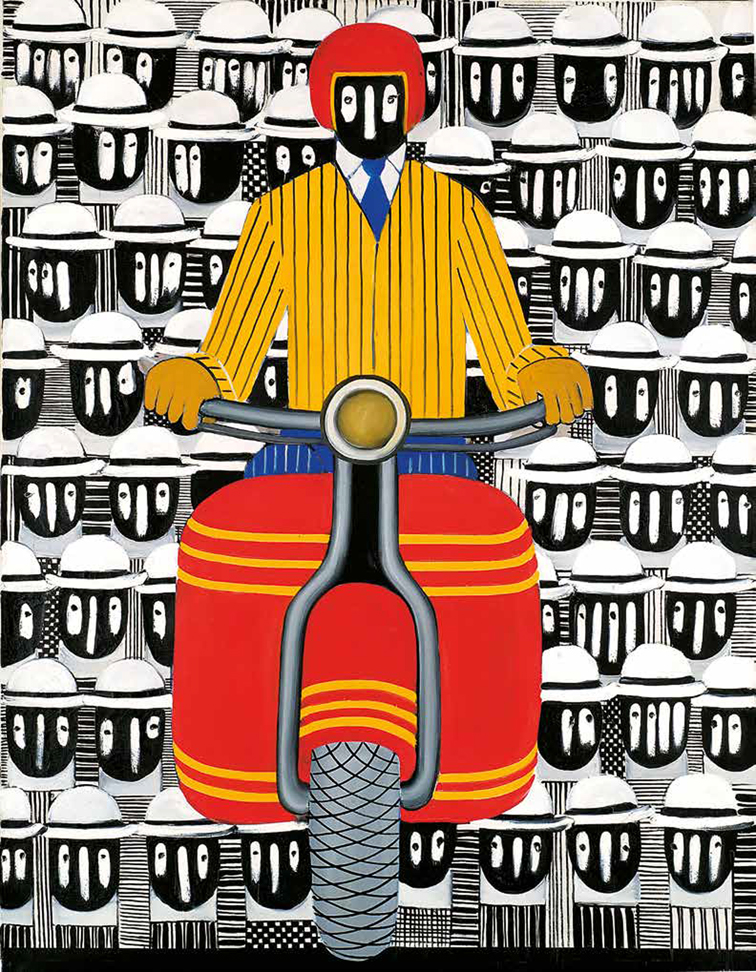 Γιάννης Γαΐτης «Μοτοσικλετιστής», 1967