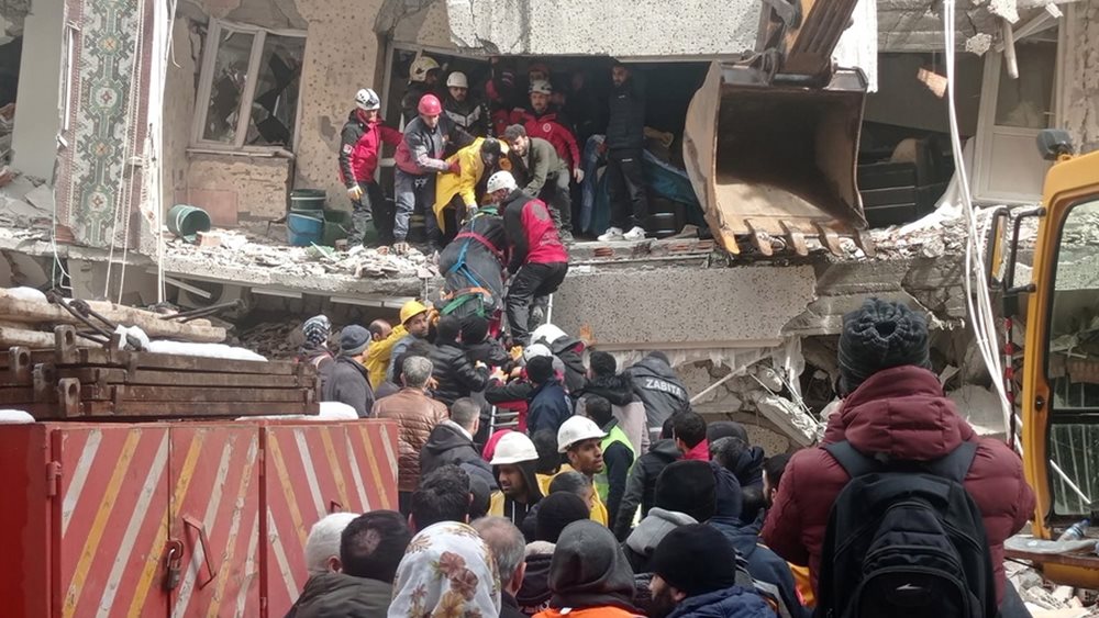 φονικός σεισμός Τουρκίας - Συρίας