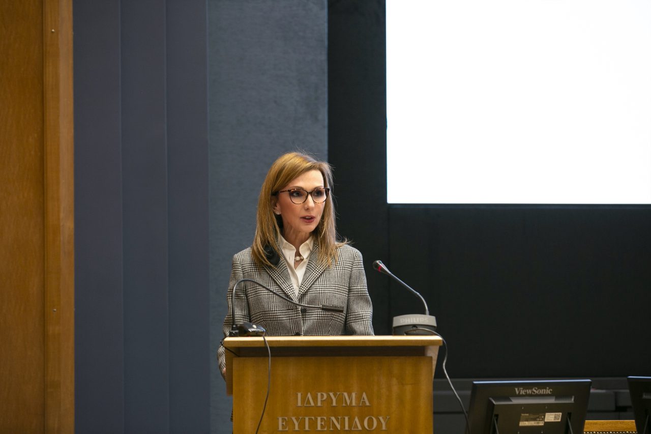 Μελίνα Τραυλού, πρόεδρος της Ένωσης Ελλήνων Εφοπλιστών
