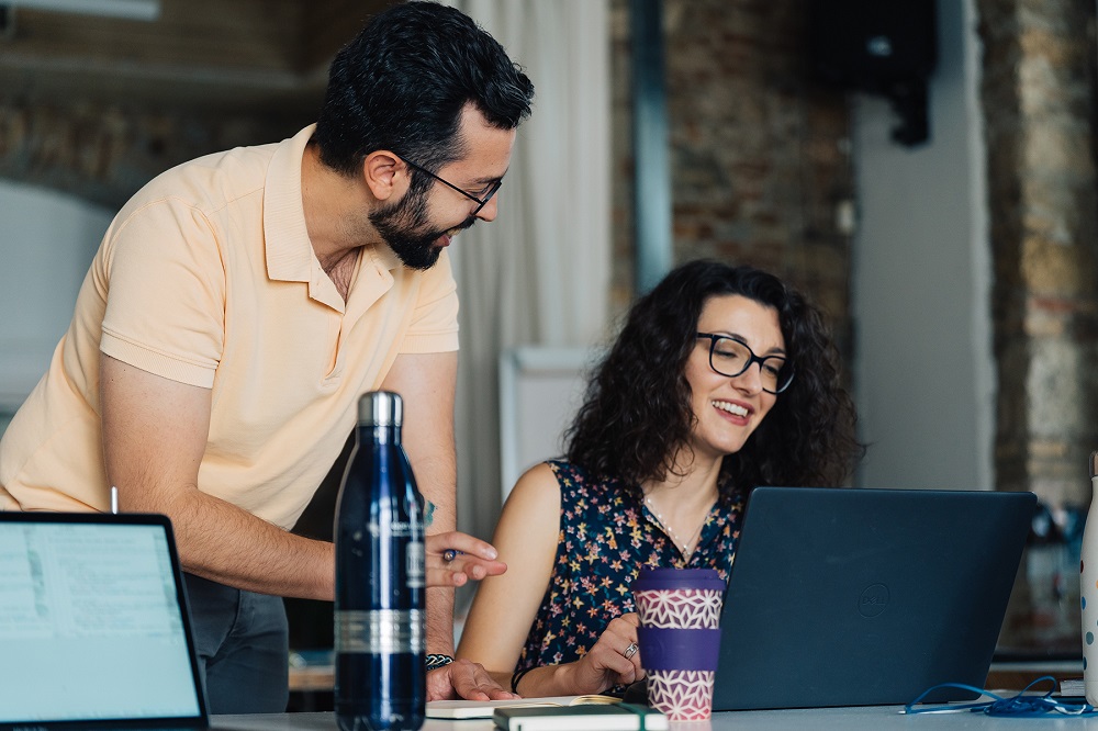 Η Φένια και ο Αναστάσης, ιδρυτικά μέλη της Dataphoria