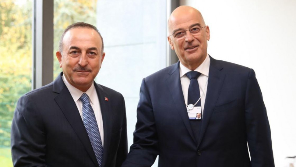 Μεβλούτ Τσαβούσογλου και Νίκος Δένδιας