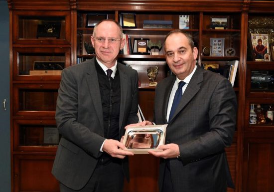 Συνάντηση Γιάννη Πλακιωτάκη με τον Ομοσπονδιακό Υπουργό Εσωτερικών της Αυστρίας Gerhard Karner