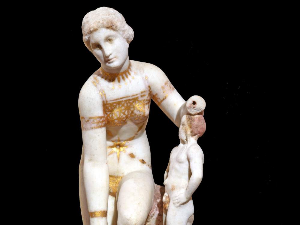 Η «Αφροδίτη με μπικίνι» (1ος π.Χ - 1ος μ.Χ αιώνας). Αρχαιολογικό Μουσείο Νάπολης