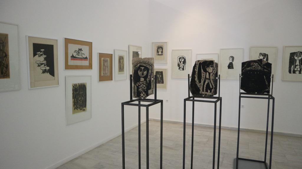 Άποψη της έκθεσης στο Μουσείο Κατράκη