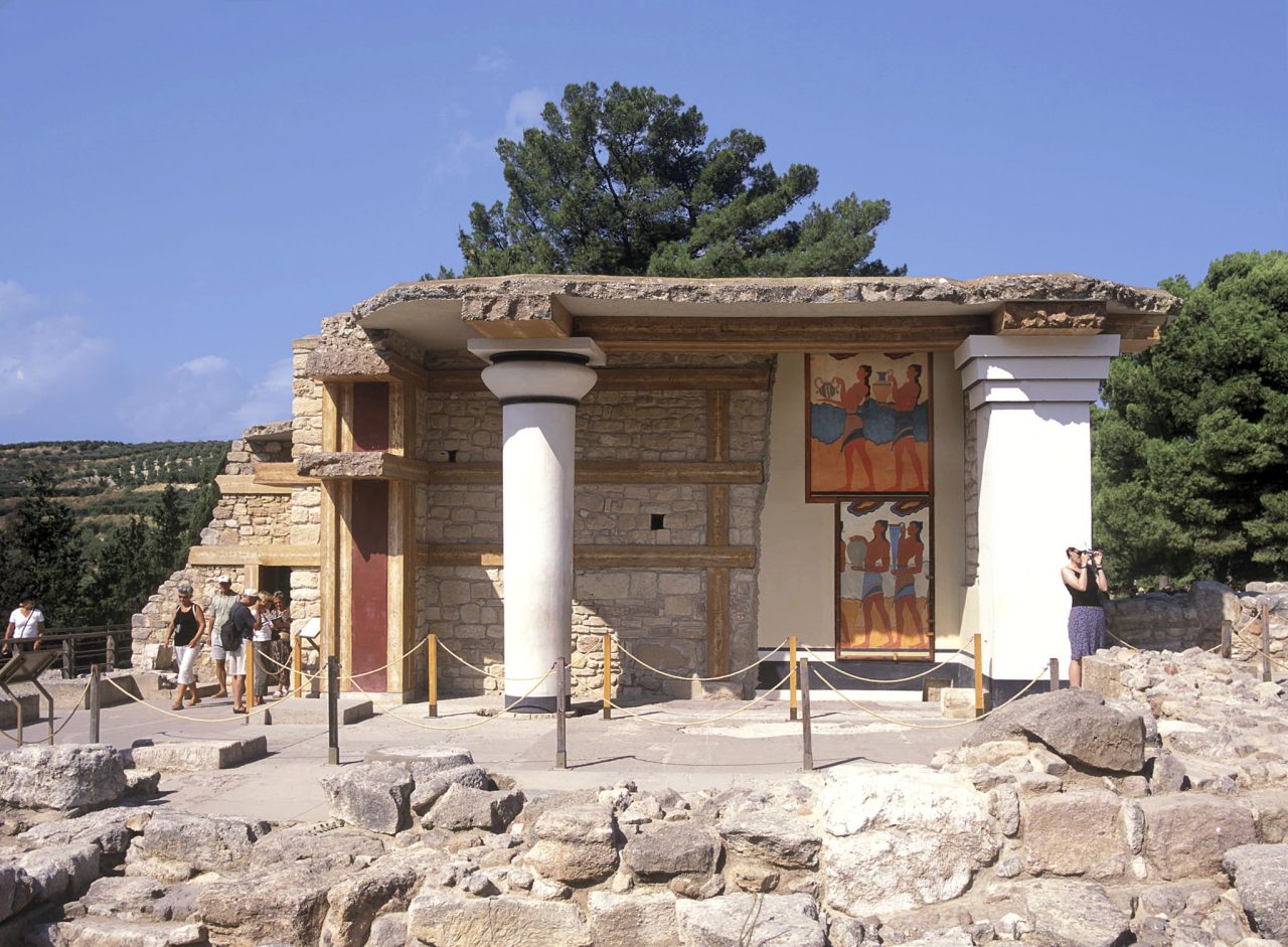 Κνωσός, νότια προπύλαια - Τα μινωικά ανάκτορα της Κρήτης υποψήφια για την UNESCO