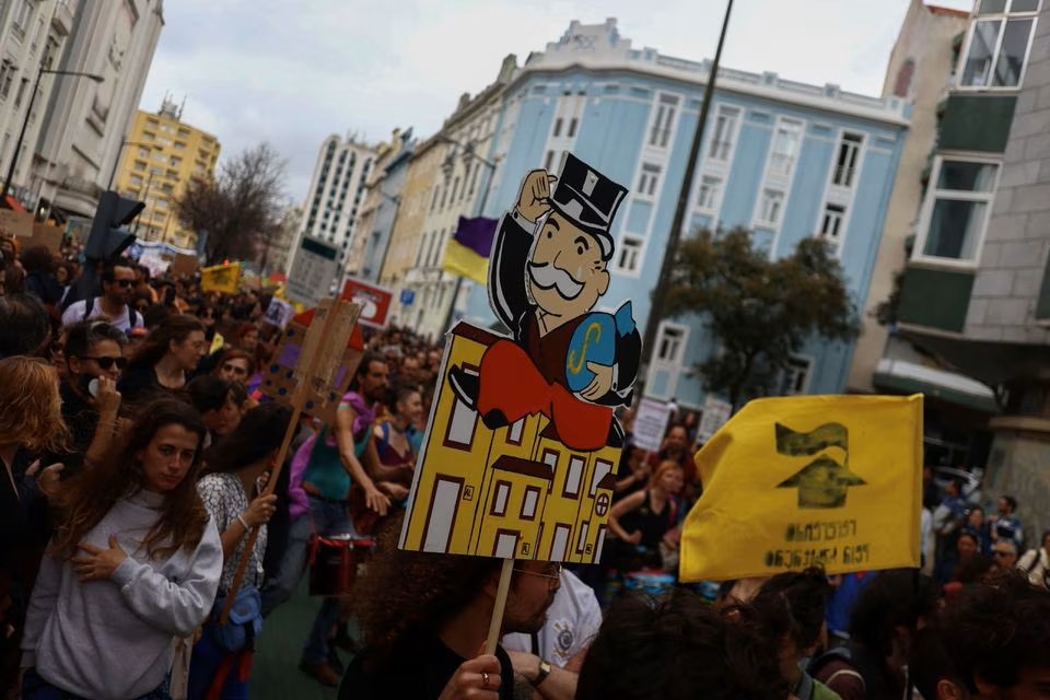 Διαδήλωση στη Λισαβόνα