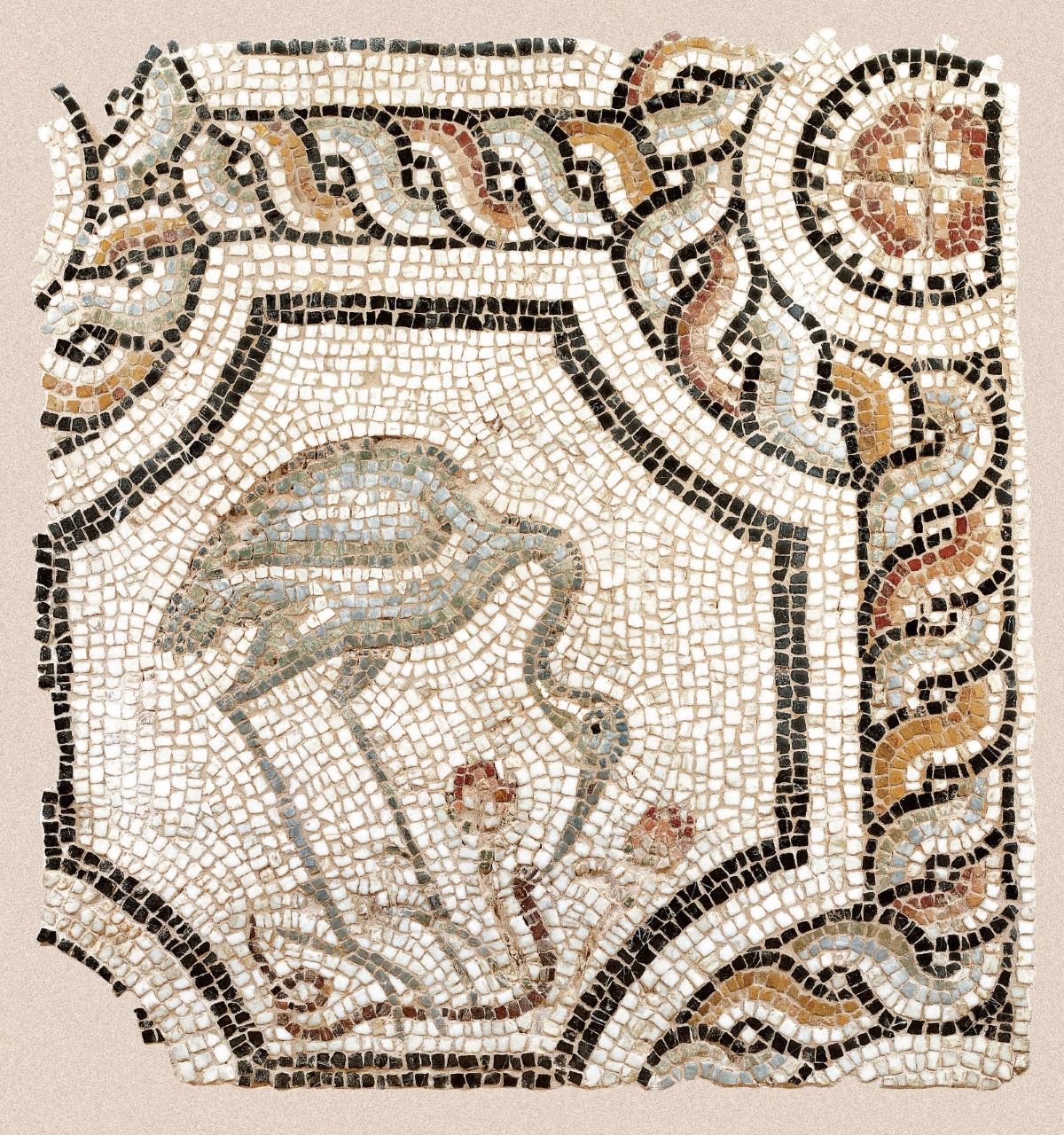 Ψηφιδωτό από το Βυζαντινό και Χριστιανικό Μουσείο