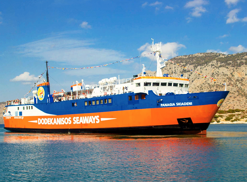 Η Παναγία Σκιαδενή θα εκτελεί τα δρομολόγια της επιδοτούμενης γραμμής Κάλυμνος – Σάμος