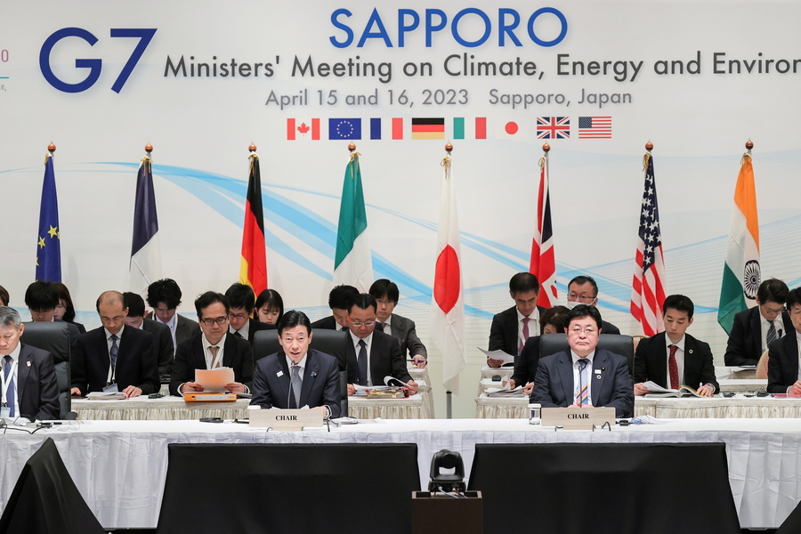 Υπουργοί ενέργειας των G7 σε συνάντηση στο Σαππόρο της Ιαπωνίας