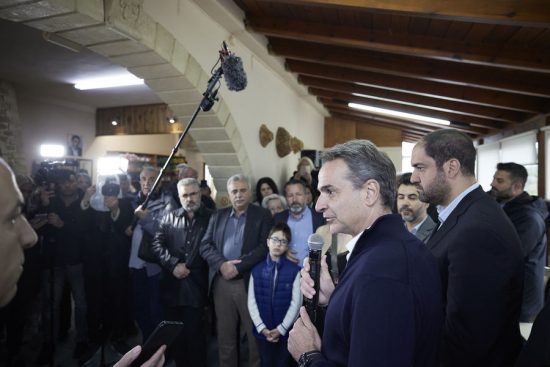 Μητσοτάκης από Ρέθυμνο: Ο Τσίπρας στρώνει από τώρα το χαλί για την ήττα του