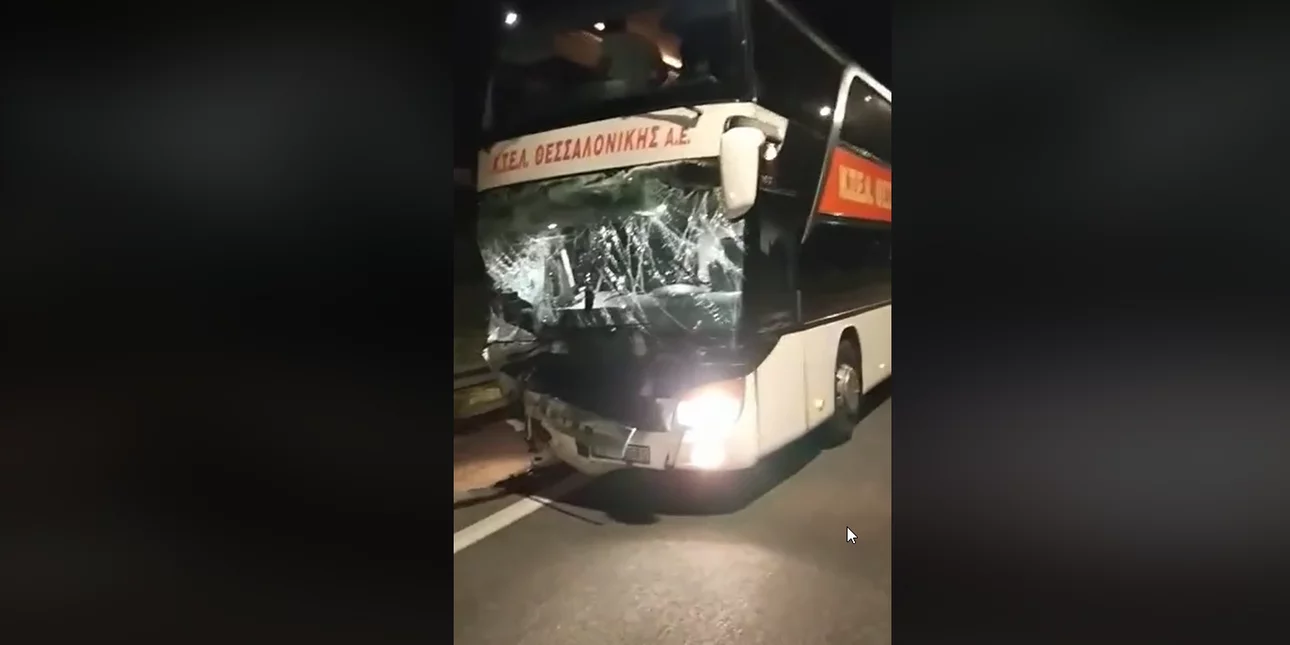 Πλαταμώνας: Ελεύθερος ο οδηγός του ΚΤΕΛ Θεσσαλονίκης που συγκρούστηκε με 2 ΙΧ
