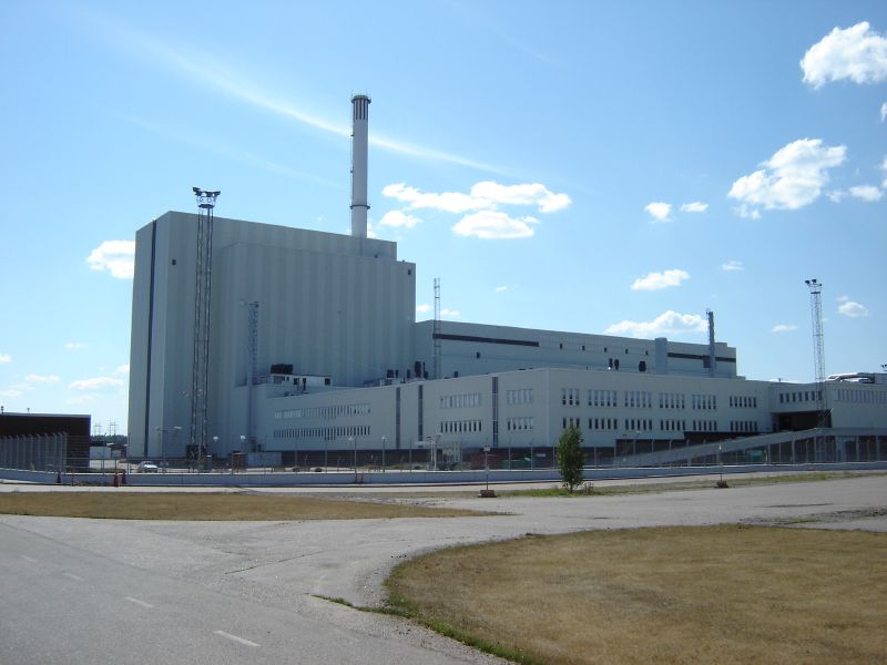 O πυρηνικός σταθμός του Φόρσμαρκ στη Σουηδία