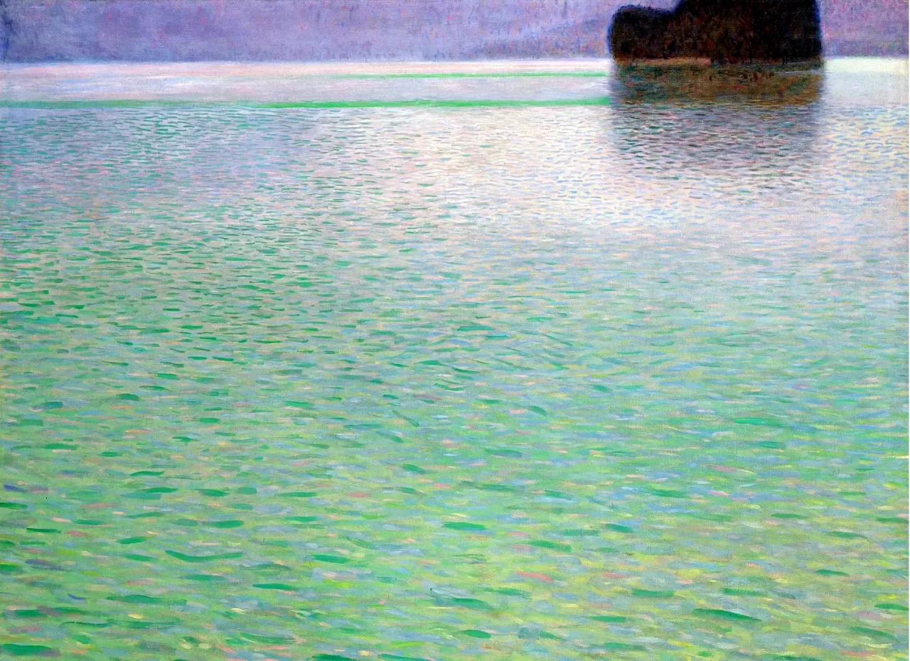 Κλιμτ «Νησί στη λίμνη Άταρζι»,1901-1902