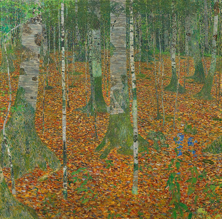 Κλιμτ «Δάσος σημύδων»,1903