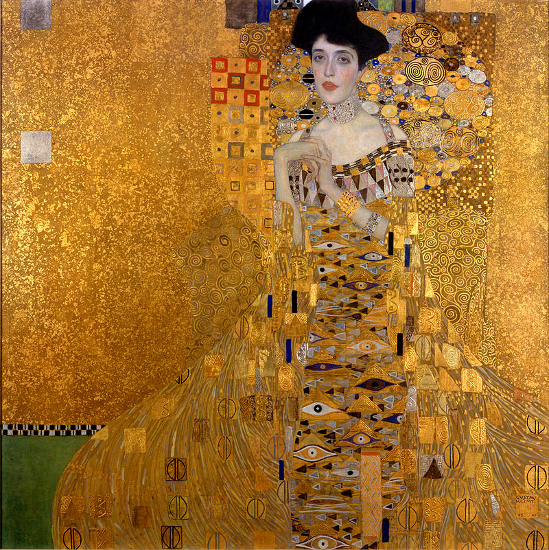 Κλιμτ «Πορτραίτο της Αντέλε Μπλοχ -Μπάουερ»,1903-1907