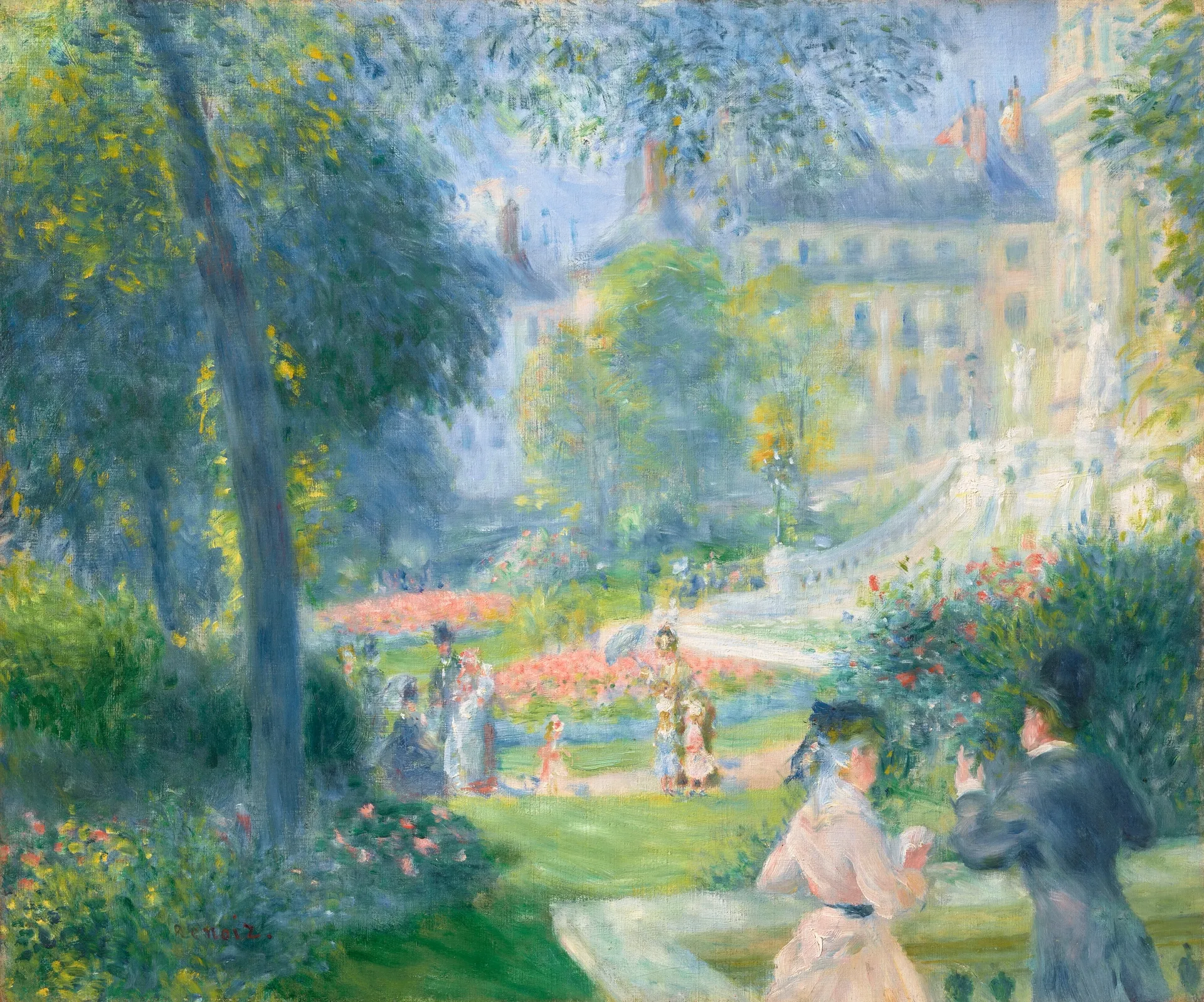 «Η πλατεία της Τριάδας» του Ογκίστ Ρενουάρ, 1878-79