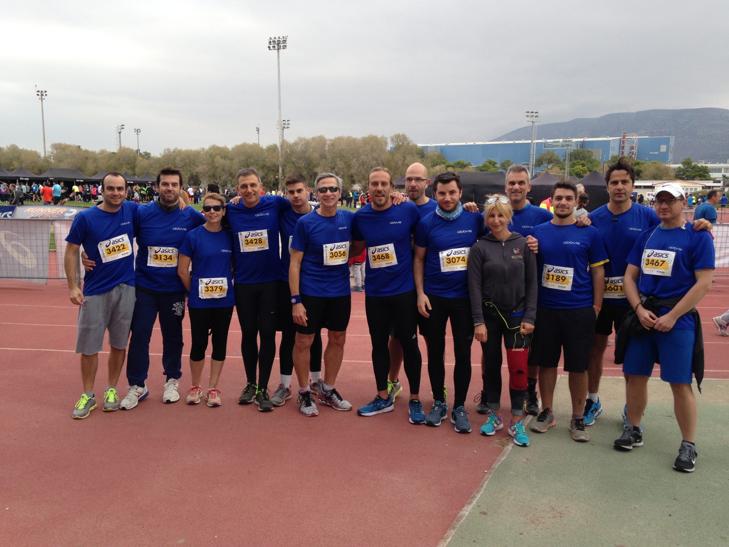 Στον Μαραθώνιο της Αθήνας με τη running team της Abbvie