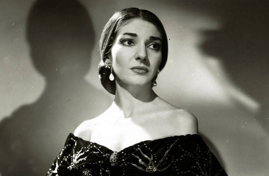 Η Μαρία Κάλλας στην όπερα του Βέρντι «Τραβιάτα» στη Βασιλική Όπερα του Λονδίνου, το 1958