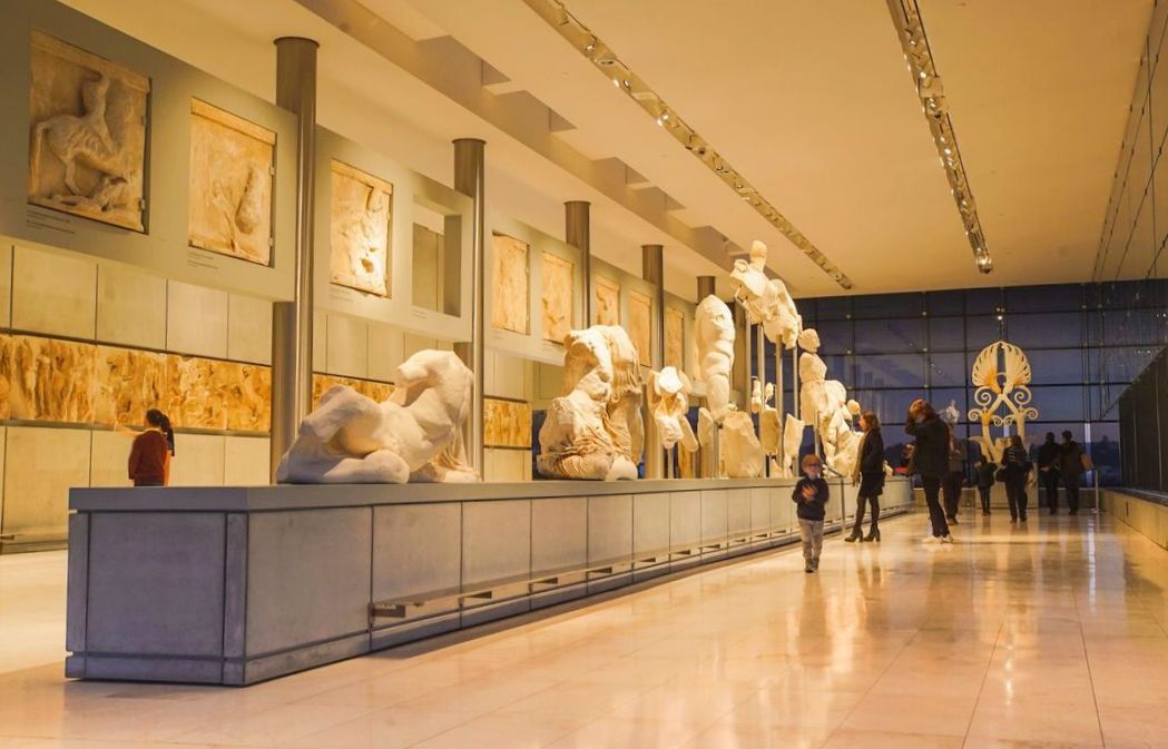 Μουσείο Ακρόπολης, η αίθουσα των Γλυπτών του Παρθενώνα