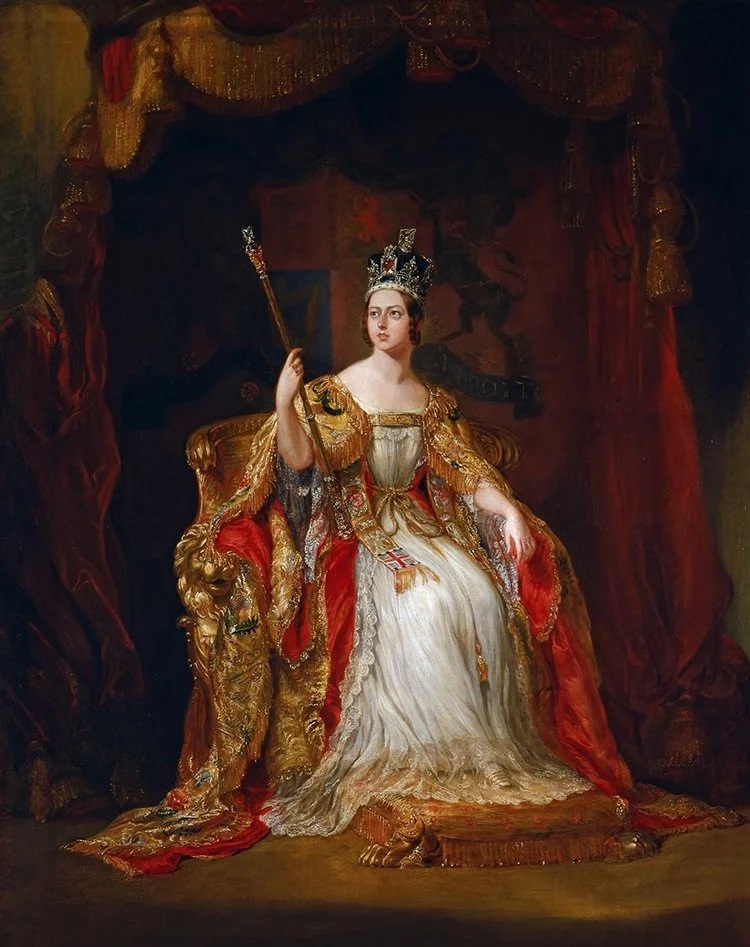 Το πορτρέτο της στέψης της βασίλισσας Βικτώριας