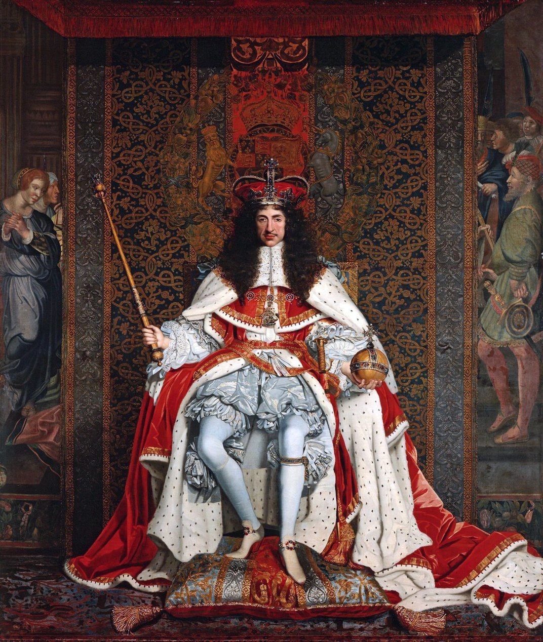 Πορτρέτο της στέψης του Καρόλου Β΄