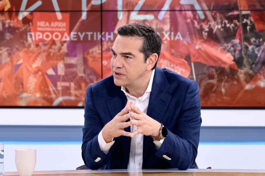 Ο πρόεδρος του ΣΥΡΙΖΑ - Προοδευτική Συμμαχία Αλέξης Τσίπρας (ΑΠΕ-ΜΠΕ)