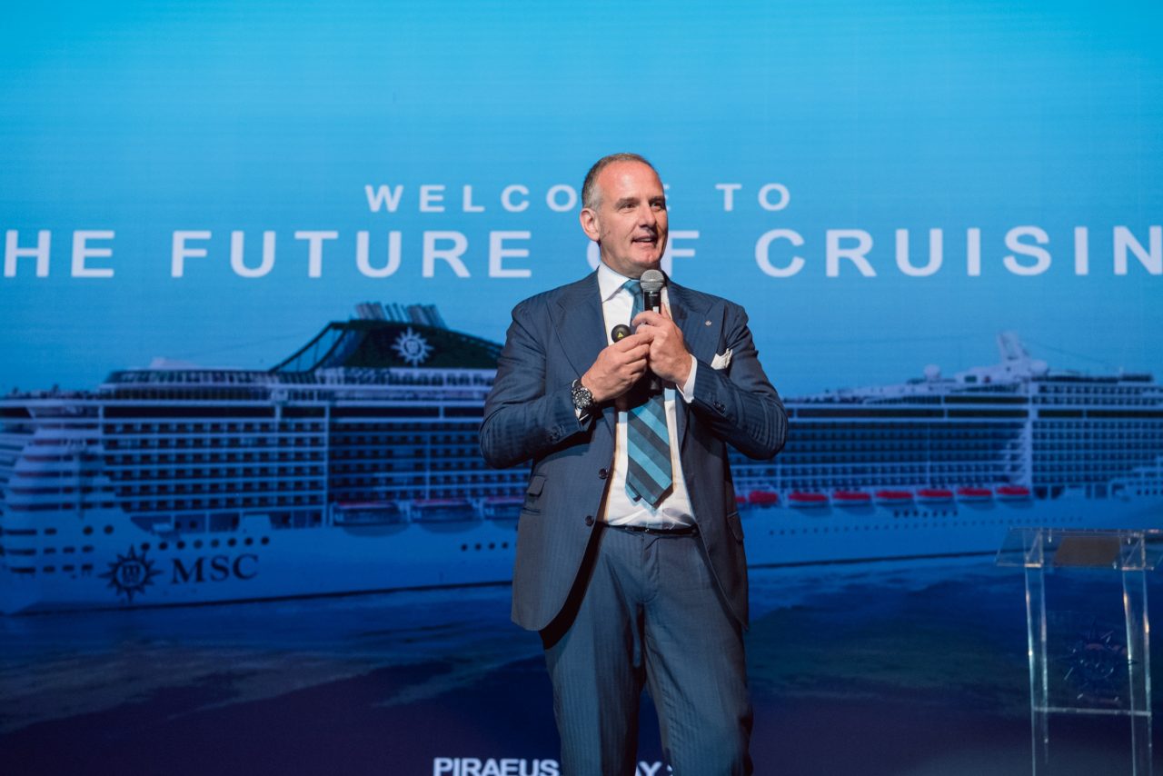 Ο Angelo Capurro, Εκτελεστικός Διευθυντής της MSC Cruises για τις Νέες Αναδυόμενες Αγορές