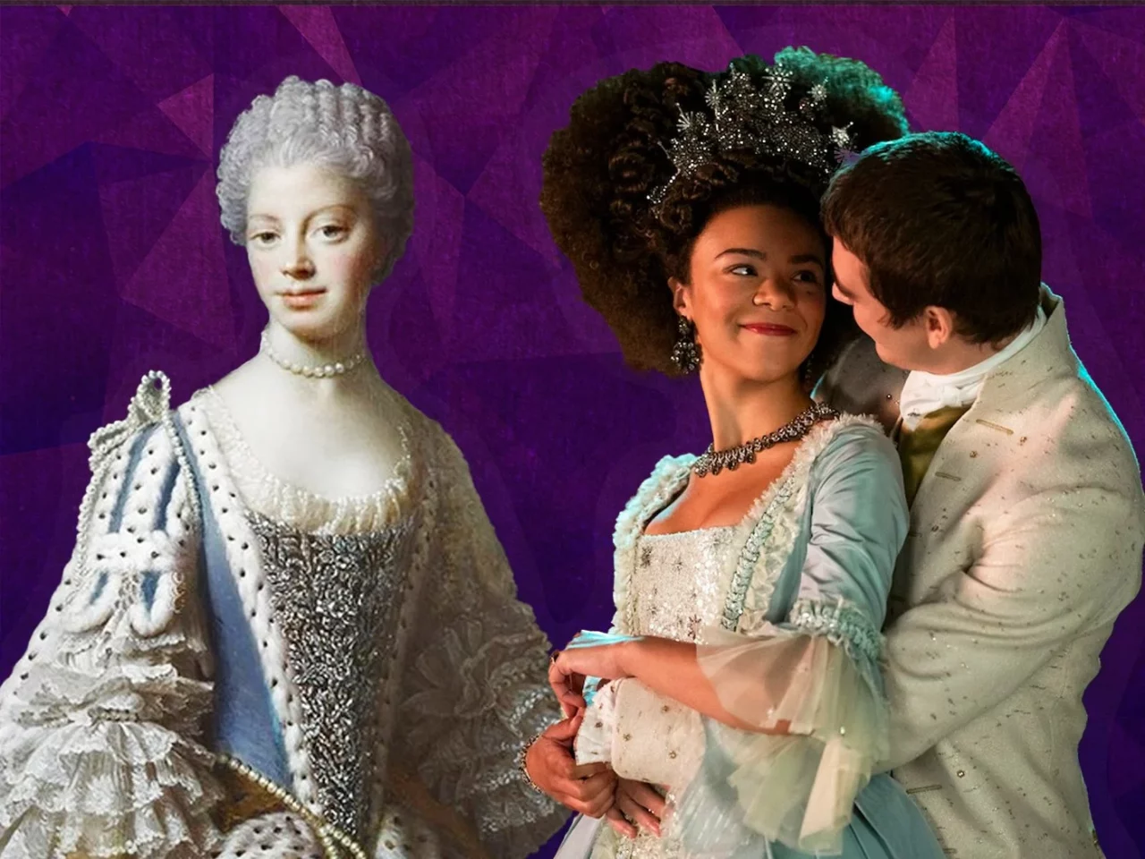 Η αληθινή Καρλόττα και οι πρωταγωνιστές του «Queen Charlotte: A Bridgerton Story», Ίντια Αμαρτέιφιο και Κόρι Μίλκρεστ