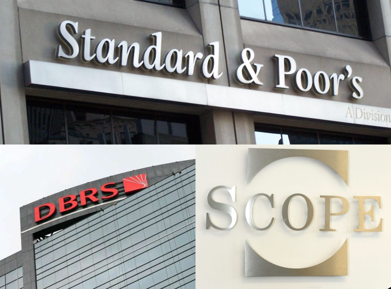Standard & Poor’s, DBRS και Scope Ratings στο Mononews Έτσι θα