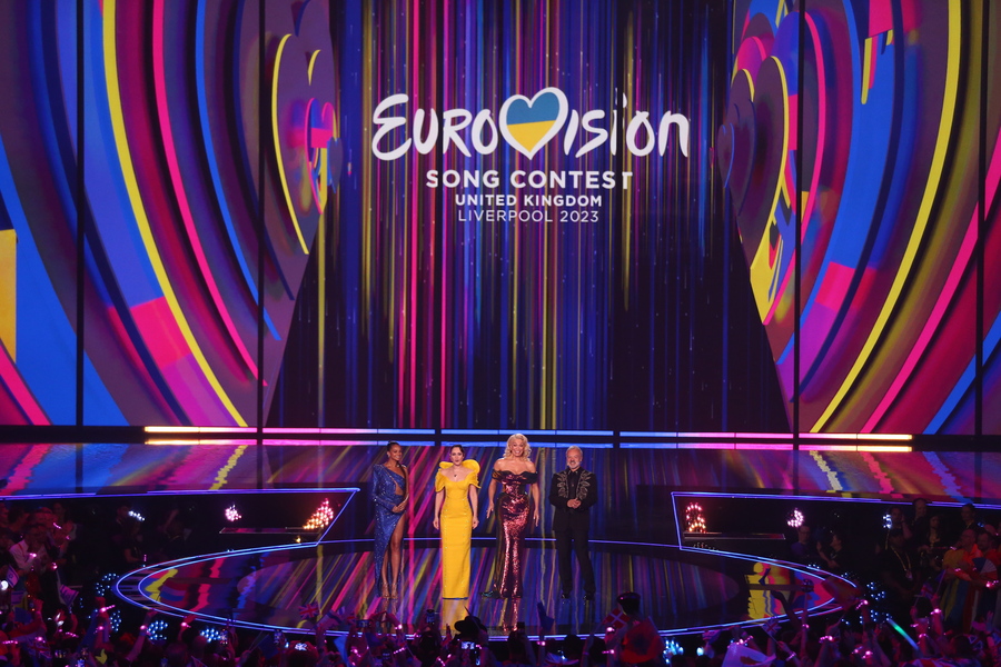 Οι παρουσιαστές της Eurovision 2023: Alesha Dixon, Julia Sanina, Hannah Waddingham and Graham Norton 